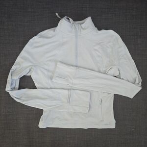 Lululemon Athletica Baby Blue Quarter Zip Top